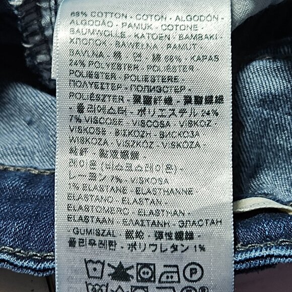 Levis Strauss Legging Jeans Womens Size 6 Mid Rise Medium Wash Denim Pants - Picture 6 of 8